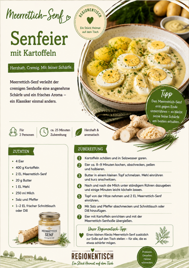Rezepte Meerrettich- Senf