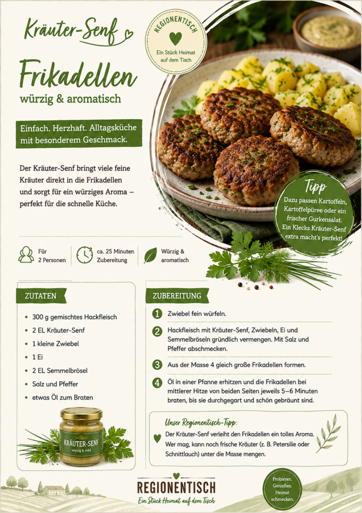 Rezepte Kräuter- Senf