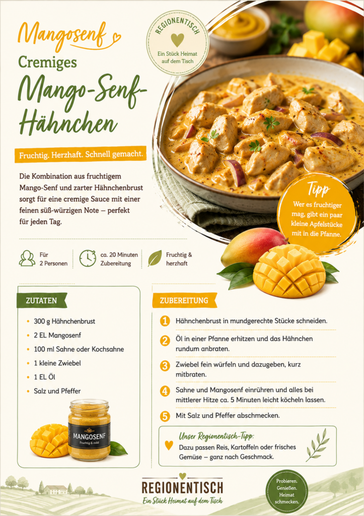 Rezepte Mangosenf